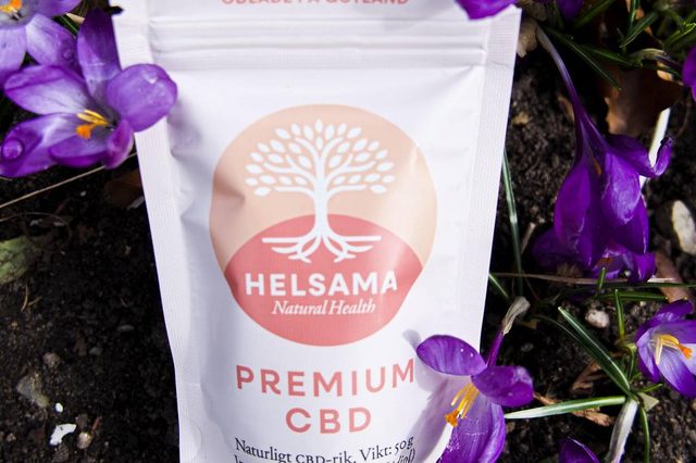 Helsama Premium CBD, förpackning